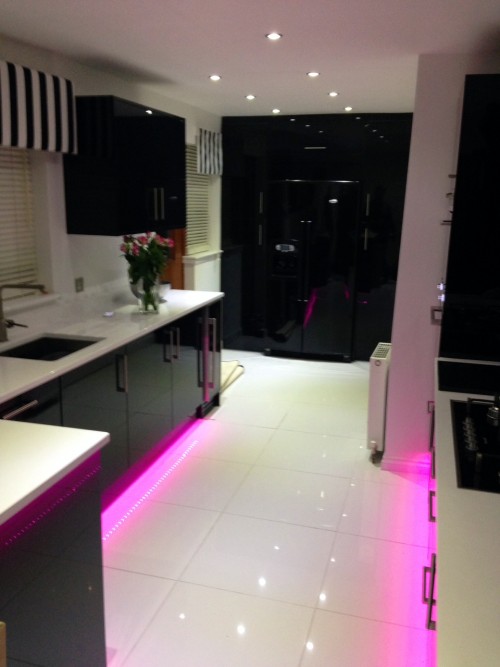 East Kilbride Kitchen feature lighting