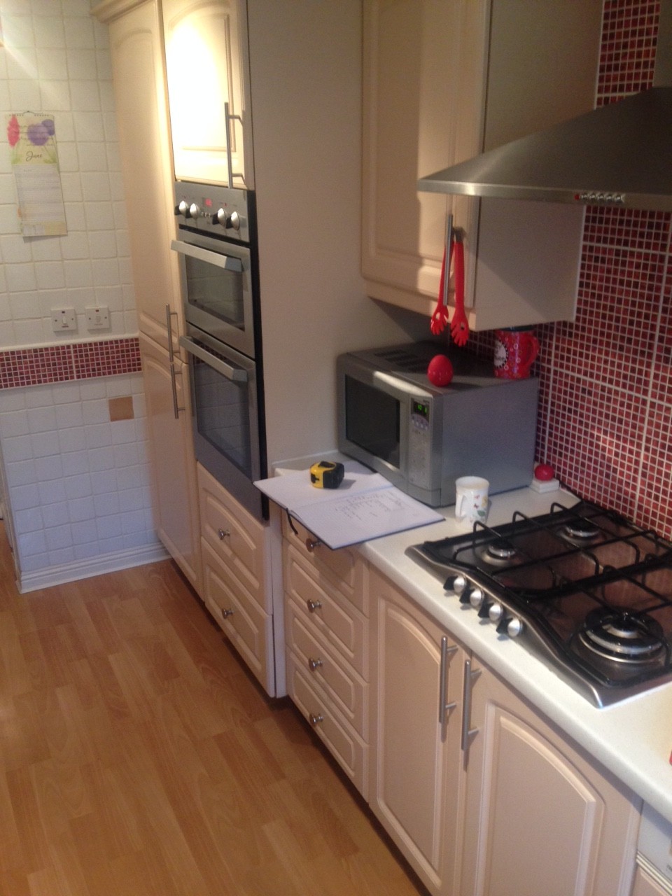 Before the door replacement