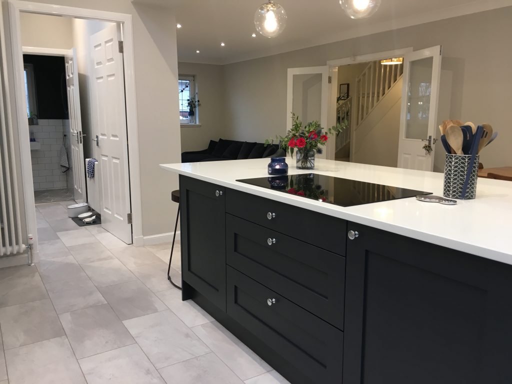 Graphite Shaker Kitchen